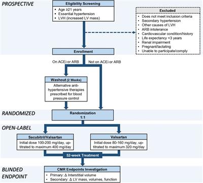 Sacubitril/valsartan versus valsartan in regressing myocardial fibrosis in hypertension: a prospective, randomized, open-label, blinded endpoint clinical trial protocol